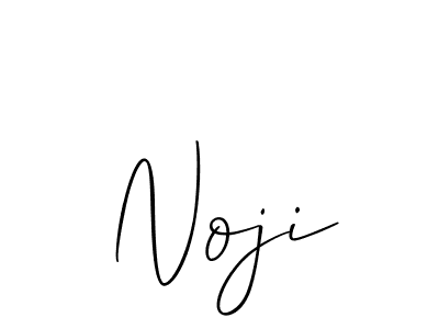 The best way (Allison_Script) to make a short signature is to pick only two or three words in your name. The name Noji include a total of six letters. For converting this name. Noji signature style 2 images and pictures png