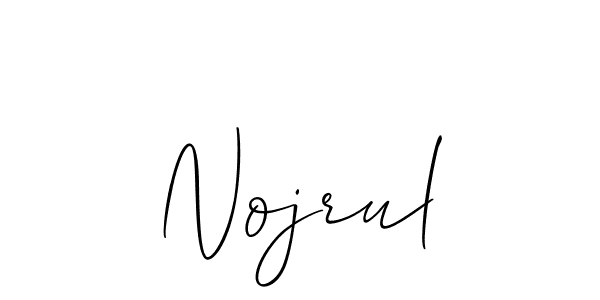 Nojrul stylish signature style. Best Handwritten Sign (Allison_Script) for my name. Handwritten Signature Collection Ideas for my name Nojrul. Nojrul signature style 2 images and pictures png
