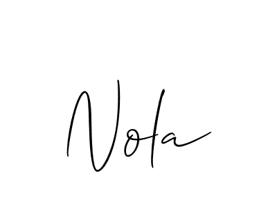 You can use this online signature creator to create a handwritten signature for the name Nola. This is the best online autograph maker. Nola signature style 2 images and pictures png