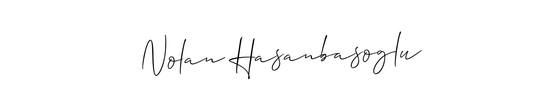Check out images of Autograph of Nolan Hasanbasoglu name. Actor Nolan Hasanbasoglu Signature Style. Allison_Script is a professional sign style online. Nolan Hasanbasoglu signature style 2 images and pictures png