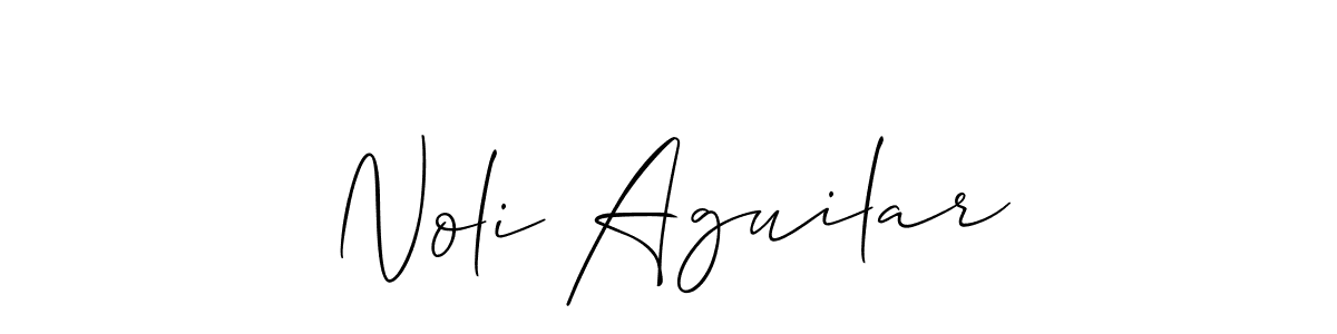 Once you've used our free online signature maker to create your best signature Allison_Script style, it's time to enjoy all of the benefits that Noli Aguilar name signing documents. Noli Aguilar signature style 2 images and pictures png