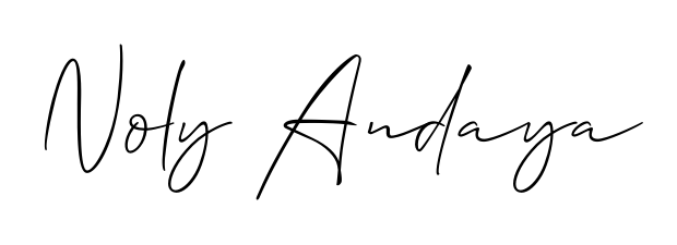 Designed for modern professionals: Noly Andaya name signature crafted with Allison_Script script. Ready for digital PDF workflows. Noly Andaya signature style 2 images and pictures png