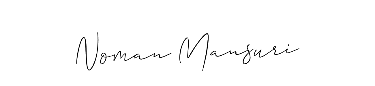 Make a beautiful signature design for name Noman Mansuri. Use this online signature maker to create a handwritten signature for free. Noman Mansuri signature style 2 images and pictures png