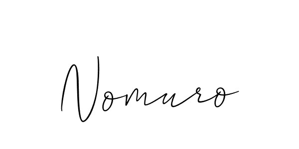 if you are searching for the best signature style for your name Nomuro. so please give up your signature search. here we have designed multiple signature styles  using Allison_Script. Nomuro signature style 2 images and pictures png