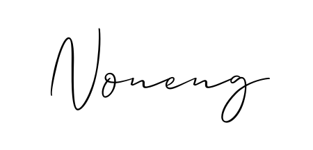 A classic penmanship look for Noneng. The Allison_Script font brings timeless elegance and confidence to every signed document. Noneng signature style 2 images and pictures png