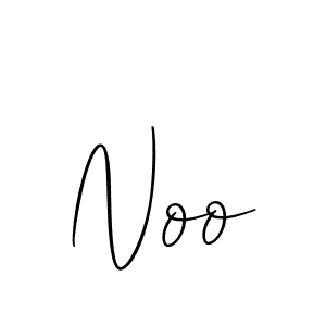 Design your own signature with our free online signature maker. With this signature software, you can create a handwritten (Allison_Script) signature for name Noo. Noo signature style 2 images and pictures png