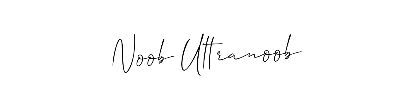 The best way (Allison_Script) to make a short signature is to pick only two or three words in your name. The name Noob Ultranoob include a total of six letters. For converting this name. Noob Ultranoob signature style 2 images and pictures png