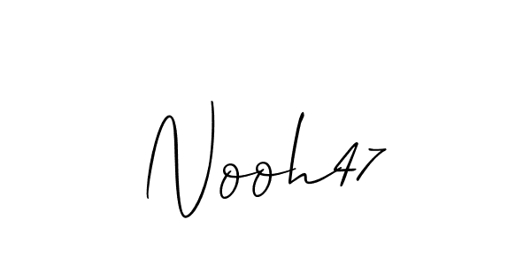 if you are searching for the best signature style for your name Nooh47. so please give up your signature search. here we have designed multiple signature styles  using Allison_Script. Nooh47 signature style 2 images and pictures png