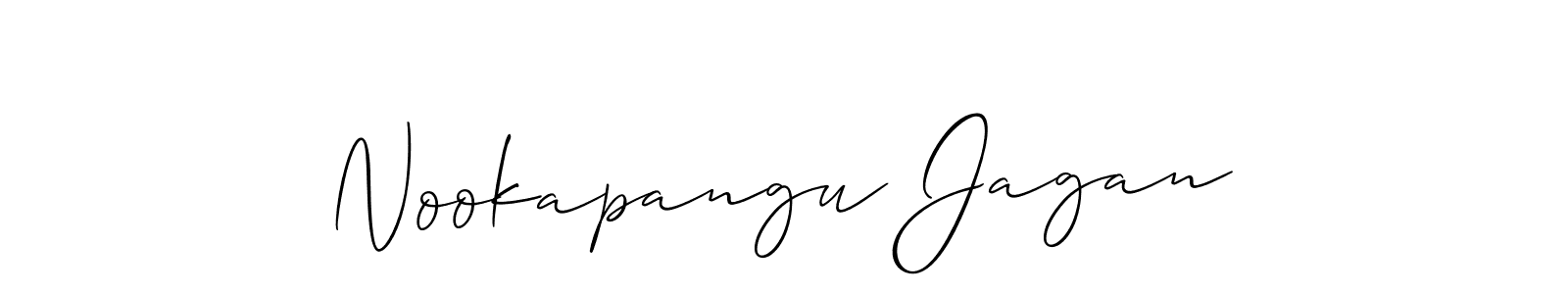 Once you've used our free online signature maker to create your best signature Allison_Script style, it's time to enjoy all of the benefits that Nookapangu Jagan name signing documents. Nookapangu Jagan signature style 2 images and pictures png