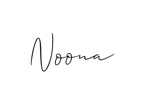 How to make Noona name signature. Use Allison_Script style for creating short signs online. This is the latest handwritten sign. Noona signature style 2 images and pictures png