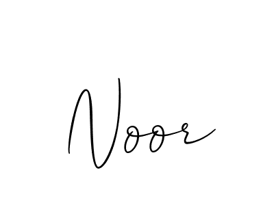 Create a beautiful signature design for name Noor. With this signature (Allison_Script) fonts, you can make a handwritten signature for free. Noor signature style 2 images and pictures png