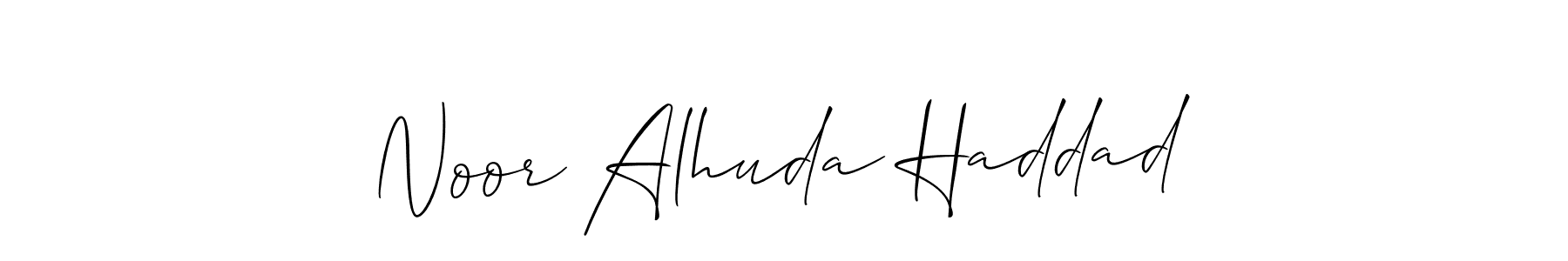 See photos of Noor Alhuda Haddad official signature by Spectra . Check more albums & portfolios. Read reviews & check more about Allison_Script font. Noor Alhuda Haddad signature style 2 images and pictures png