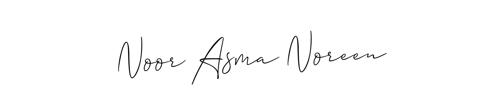Check out images of Autograph of Noor Asma Noreen name. Actor Noor Asma Noreen Signature Style. Allison_Script is a professional sign style online. Noor Asma Noreen signature style 2 images and pictures png
