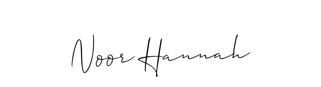 Similarly Allison_Script is the best handwritten signature design. Signature creator online .You can use it as an online autograph creator for name Noor Hannah. Noor Hannah signature style 2 images and pictures png