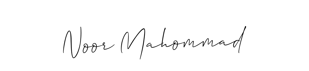 Once you've used our free online signature maker to create your best signature Allison_Script style, it's time to enjoy all of the benefits that Noor Mahommad name signing documents. Noor Mahommad signature style 2 images and pictures png