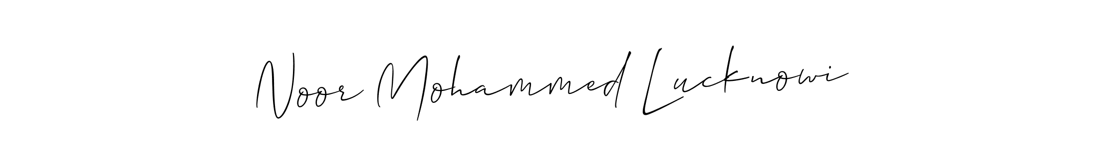 Make a beautiful signature design for name Noor Mohammed Lucknowi. Use this online signature maker to create a handwritten signature for free. Noor Mohammed Lucknowi signature style 2 images and pictures png