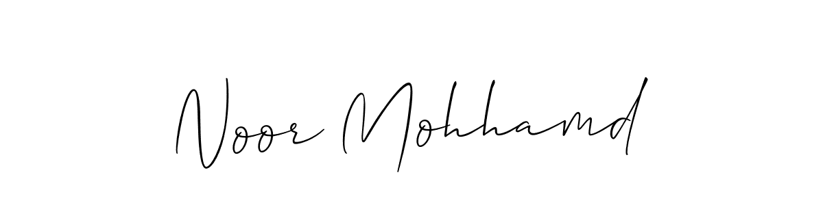 You should practise on your own different ways (Allison_Script) to write your name (Noor Mohhamd) in signature. don't let someone else do it for you. Noor Mohhamd signature style 2 images and pictures png