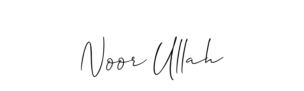 Also we have Noor Ullah name is the best signature style. Create professional handwritten signature collection using Allison_Script autograph style. Noor Ullah signature style 2 images and pictures png