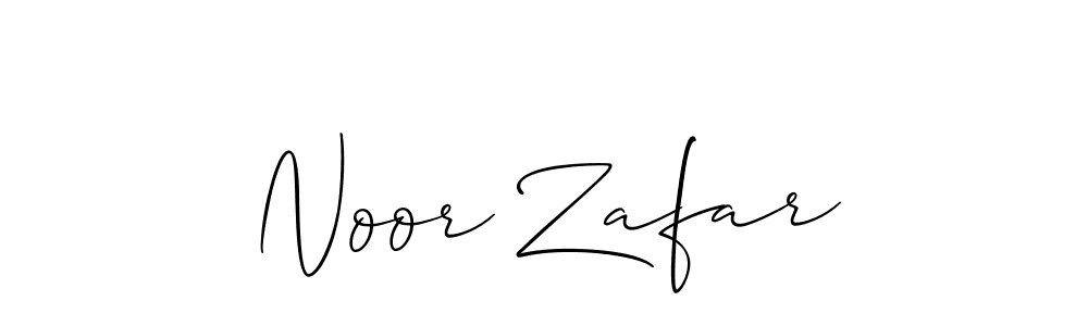 Once you've used our free online signature maker to create your best signature Allison_Script style, it's time to enjoy all of the benefits that Noor Zafar name signing documents. Noor Zafar signature style 2 images and pictures png