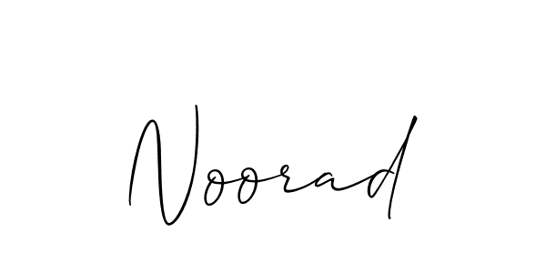 Best and Professional Signature Style for Noorad. Allison_Script Best Signature Style Collection. Noorad signature style 2 images and pictures png