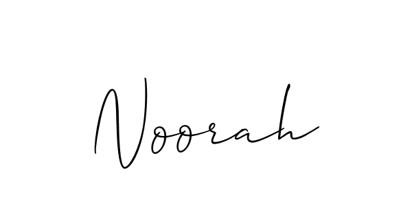 if you are searching for the best signature style for your name Noorah. so please give up your signature search. here we have designed multiple signature styles  using Allison_Script. Noorah signature style 2 images and pictures png