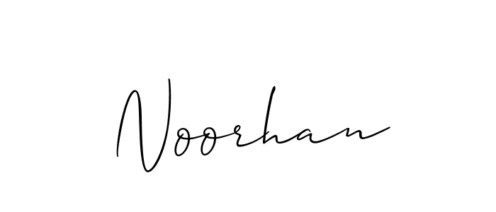 How to Draw Noorhan signature style? Allison_Script is a latest design signature styles for name Noorhan. Noorhan signature style 2 images and pictures png
