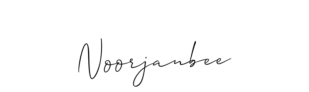 Make a beautiful signature design for name Noorjanbee. Use this online signature maker to create a handwritten signature for free. Noorjanbee signature style 2 images and pictures png