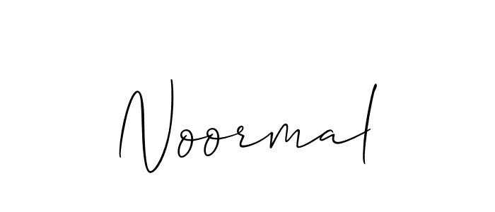 Best and Professional Signature Style for Noormal. Allison_Script Best Signature Style Collection. Noormal signature style 2 images and pictures png