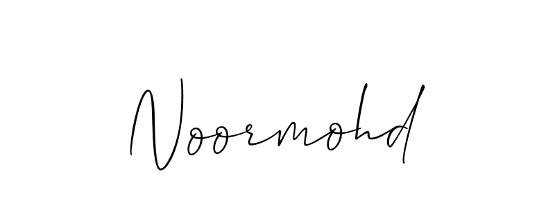 Make a beautiful signature design for name Noormohd. With this signature (Allison_Script) style, you can create a handwritten signature for free. Noormohd signature style 2 images and pictures png