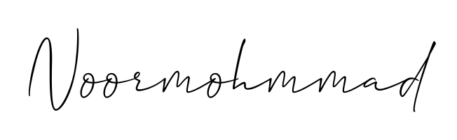 Designed for modern professionals: Noormohmmad name signature crafted with Allison_Script script. Ready for digital PDF workflows. Noormohmmad signature style 2 images and pictures png