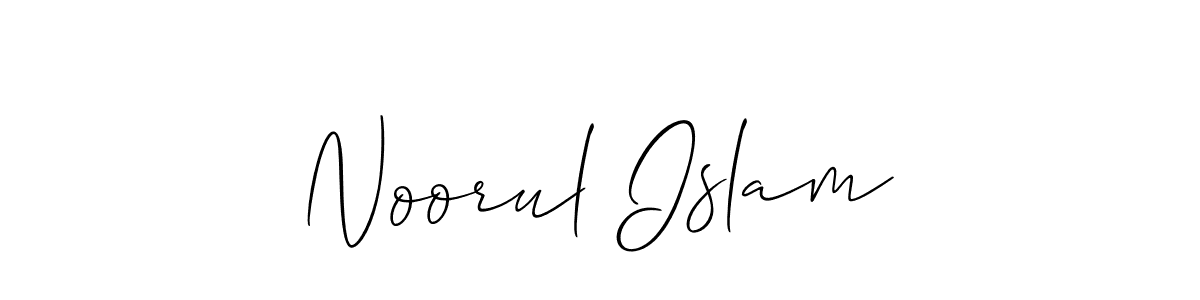 Design your own signature with our free online signature maker. With this signature software, you can create a handwritten (Allison_Script) signature for name Noorul Islam. Noorul Islam signature style 2 images and pictures png