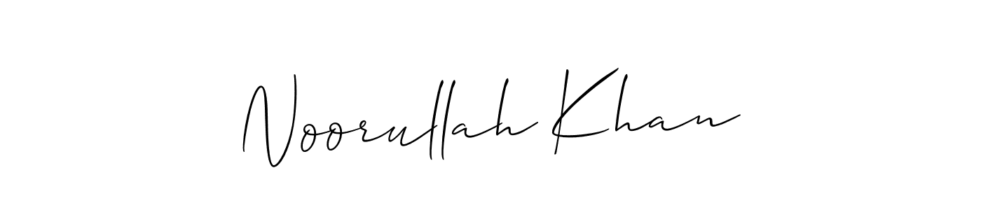 The best way (Allison_Script) to make a short signature is to pick only two or three words in your name. The name Noorullah Khan include a total of six letters. For converting this name. Noorullah Khan signature style 2 images and pictures png