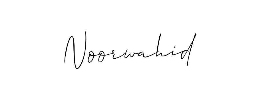 You should practise on your own different ways (Allison_Script) to write your name (Noorwahid) in signature. don't let someone else do it for you. Noorwahid signature style 2 images and pictures png