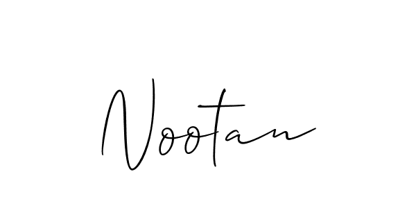 It looks lik you need a new signature style for name Nootan. Design unique handwritten (Allison_Script) signature with our free signature maker in just a few clicks. Nootan signature style 2 images and pictures png