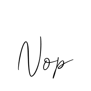 How to Draw Nop signature style? Allison_Script is a latest design signature styles for name Nop. Nop signature style 2 images and pictures png