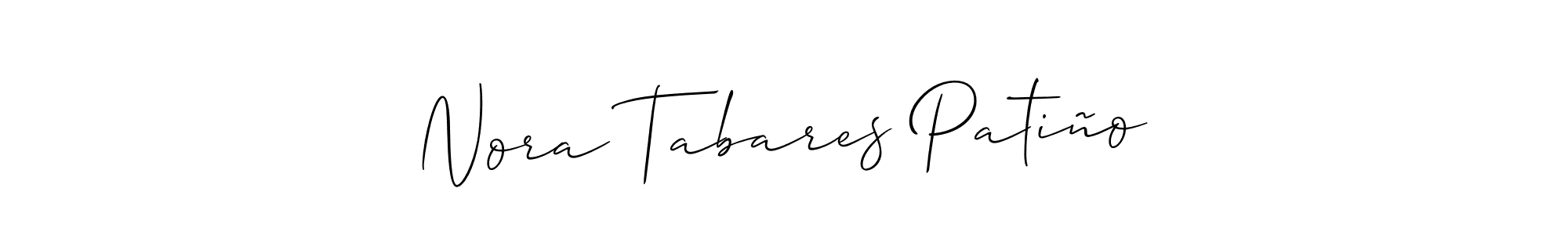 Make a beautiful signature design for name Nora Tabares Patiño. Use this online signature maker to create a handwritten signature for free. Nora Tabares Patiño signature style 2 images and pictures png