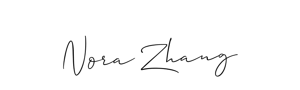 Here are the top 10 professional signature styles for the name Nora Zhang. These are the best autograph styles you can use for your name. Nora Zhang signature style 2 images and pictures png