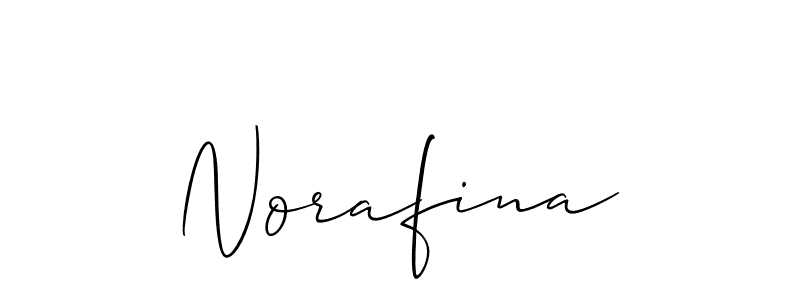 How to Draw Norafina signature style? Allison_Script is a latest design signature styles for name Norafina. Norafina signature style 2 images and pictures png