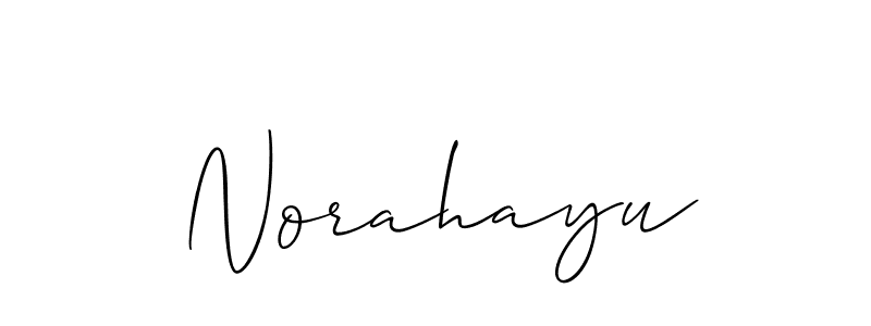 Once you've used our free online signature maker to create your best signature Allison_Script style, it's time to enjoy all of the benefits that Norahayu name signing documents. Norahayu signature style 2 images and pictures png