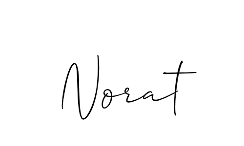 Allison_Script is a professional signature style that is perfect for those who want to add a touch of class to their signature. It is also a great choice for those who want to make their signature more unique. Get Norat name to fancy signature for free. Norat signature style 2 images and pictures png