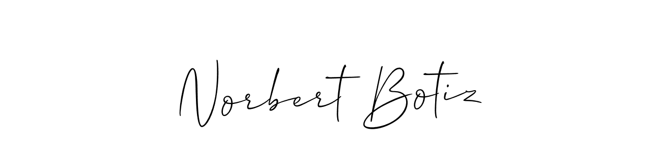 Once you've used our free online signature maker to create your best signature Allison_Script style, it's time to enjoy all of the benefits that Norbert Botiz name signing documents. Norbert Botiz signature style 2 images and pictures png