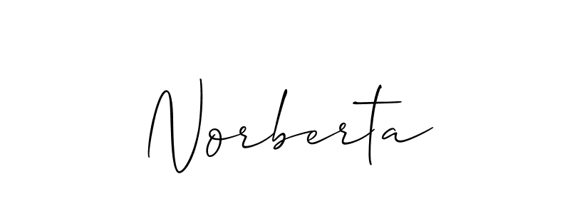 Make a beautiful signature design for name Norberta. Use this online signature maker to create a handwritten signature for free. Norberta signature style 2 images and pictures png