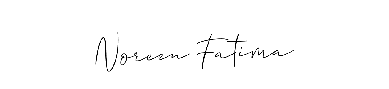 Once you've used our free online signature maker to create your best signature Allison_Script style, it's time to enjoy all of the benefits that Noreen Fatima name signing documents. Noreen Fatima signature style 2 images and pictures png
