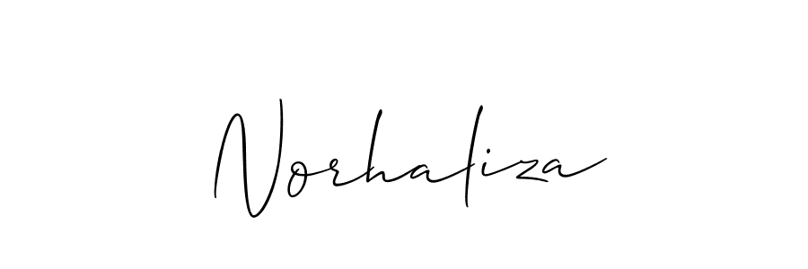 You should practise on your own different ways (Allison_Script) to write your name (Norhaliza) in signature. don't let someone else do it for you. Norhaliza signature style 2 images and pictures png