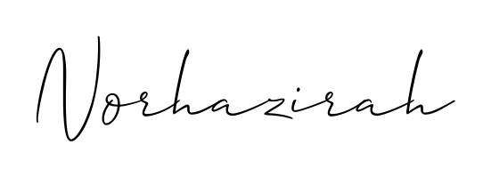 Try this chic Norhazirah handwritten sign style. Using Allison_Script font elements, it gives your name a sleek, memorable identity. Norhazirah signature style 2 images and pictures png