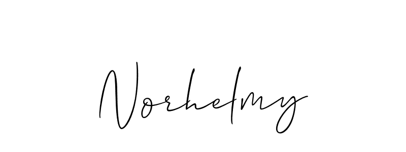 It looks lik you need a new signature style for name Norhelmy. Design unique handwritten (Allison_Script) signature with our free signature maker in just a few clicks. Norhelmy signature style 2 images and pictures png