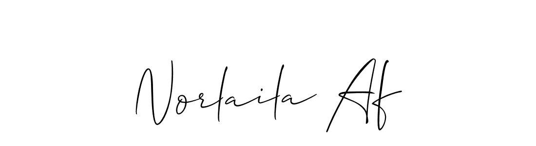 You can use this online signature creator to create a handwritten signature for the name Norlaila Af. This is the best online autograph maker. Norlaila Af signature style 2 images and pictures png