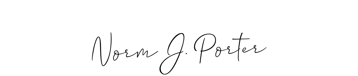 Make a short Norm J. Porter signature style. Manage your documents anywhere anytime using Allison_Script. Create and add eSignatures, submit forms, share and send files easily. Norm J. Porter signature style 2 images and pictures png