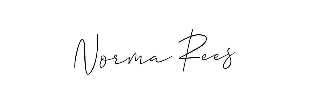 Make a short Norma Rees signature style. Manage your documents anywhere anytime using Allison_Script. Create and add eSignatures, submit forms, share and send files easily. Norma Rees signature style 2 images and pictures png