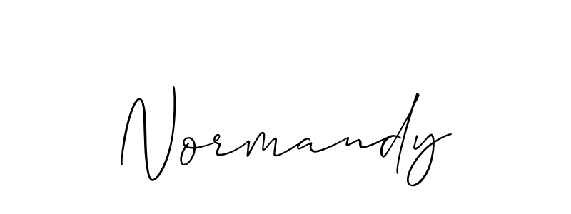 Also we have Normandy name is the best signature style. Create professional handwritten signature collection using Allison_Script autograph style. Normandy signature style 2 images and pictures png